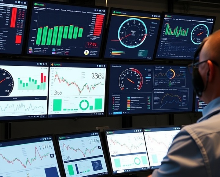 Availability dashboard for self-service terminals